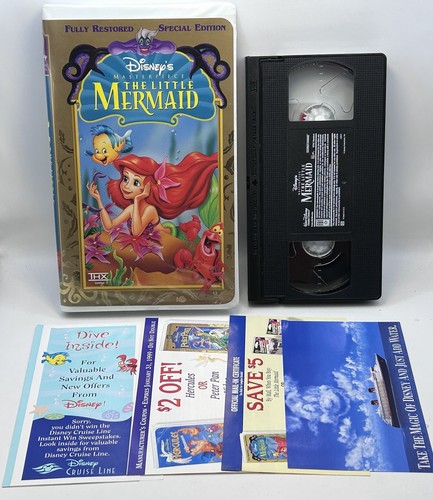The little mermaid - vhs, disney