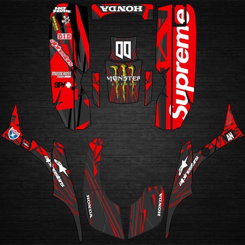 Atv graphics decals stickers - graphics,