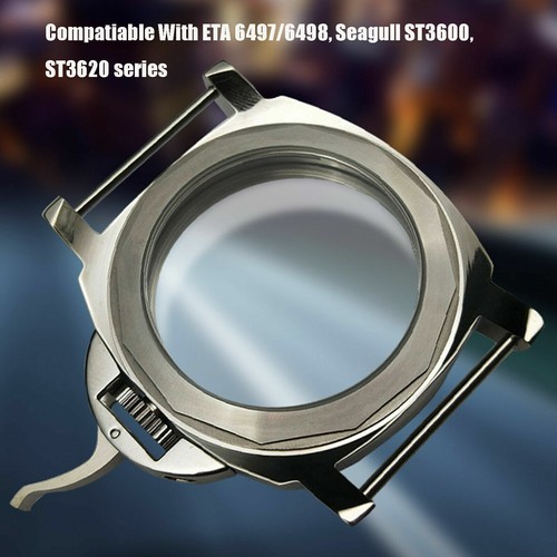 44mm brushed stainless steel - brushed,