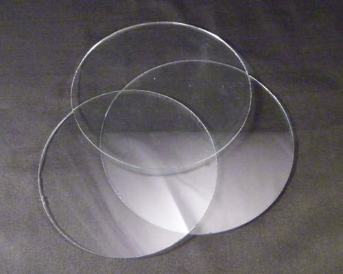 Clock face glass - /, round