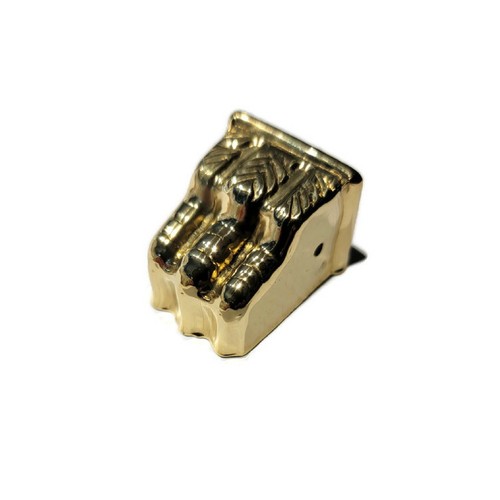 Claw foot stamped - stamped, brass