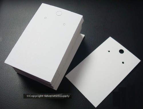 100 white earring - 100,