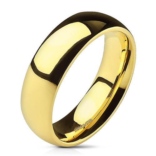 3mm 8mm wide 14k - 3mm, gold