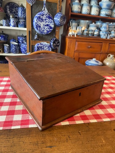 Antique portable lap - desk, (ca