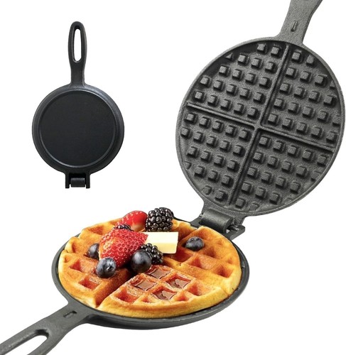 Cast iron waffle cookware - iron,