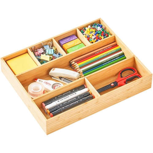 Large bamboo desk drawer - large,