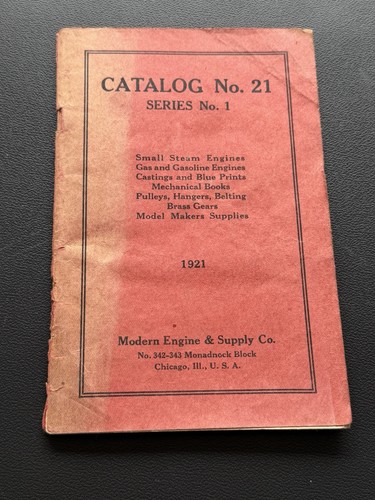 1921 modern engine supply - engine, co