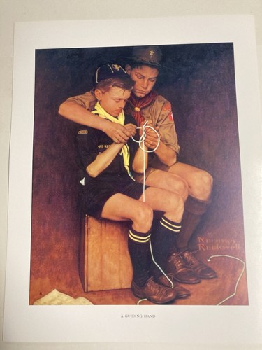 Norman rockwell boy scout - rockwell, bsa