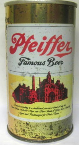 Pfeiffer famous beer - pfeiffer, w/