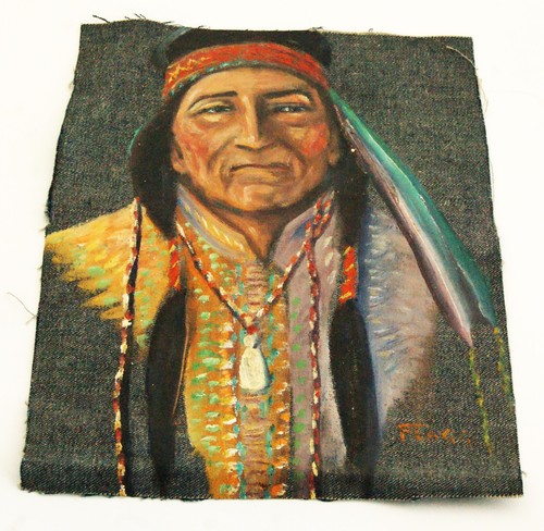 Vintage oil denim native - vintage,