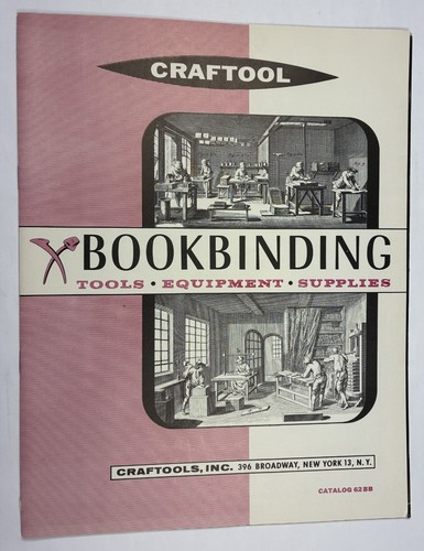 Craftool bookbinding catalog - bookbinding,