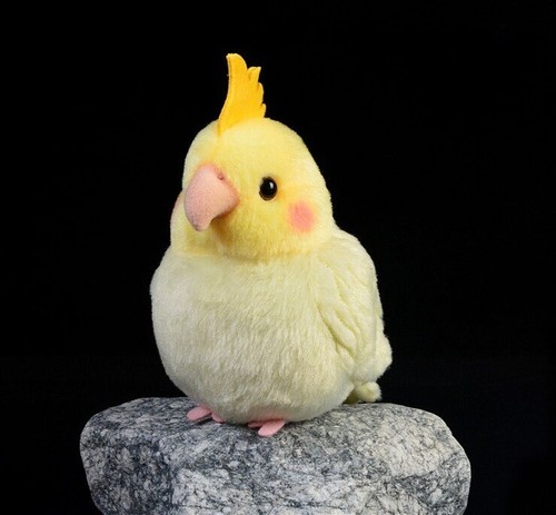 Yellow cockatiel parrot bird - yellow,