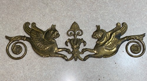 Antique brass furniture ornate - antique,