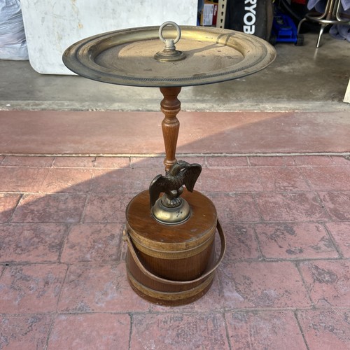 1960s tier wood - tier, brass