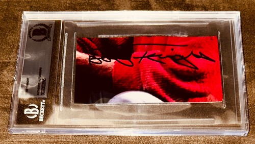 Bob bobby knight - bobby, signed