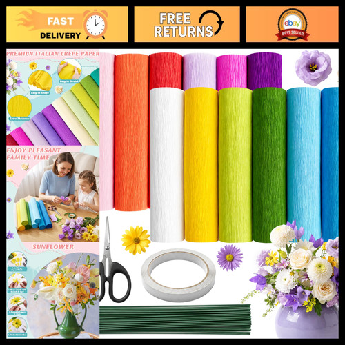 Premium crepe paper rolls - paper,