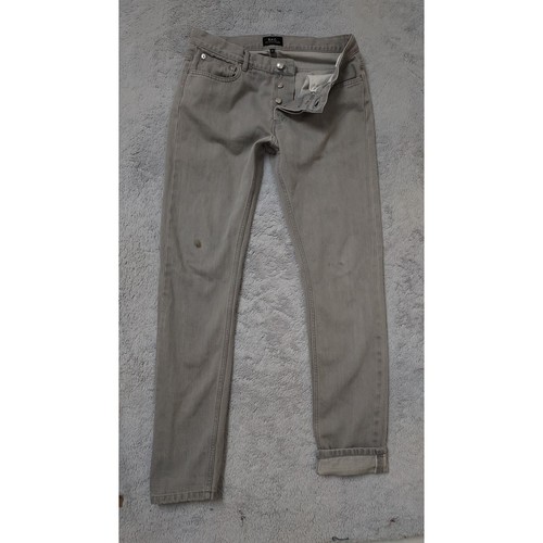 Apc jeans mens 31x33 selvedge - mens,