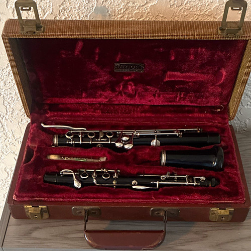 Linton oboe vintage with case - vintage,