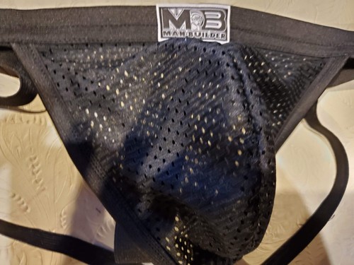 Black athletic mesh jock - athletic,