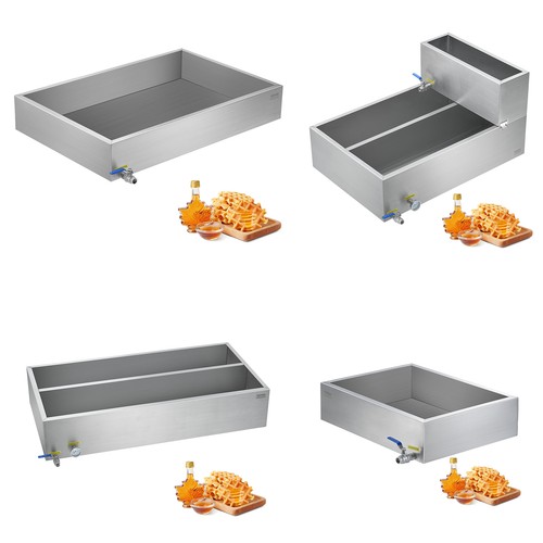 Maple syrup boiling pan - maple,