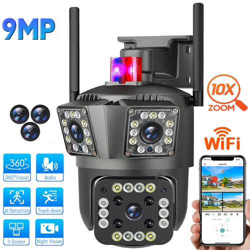Dual lens security - dual, camera