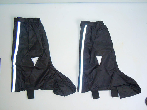 Black reflective waterproof - black,