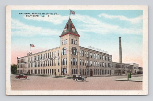 Belvidere illinois postcard - belvidere, il