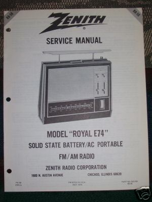 Zenith royal e74 solid - royal,