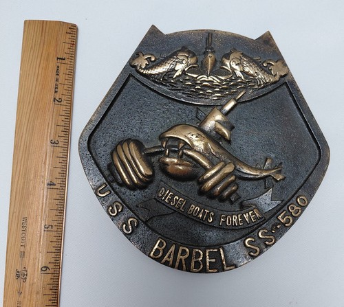 Vintage submarine uss barbel - vintage,