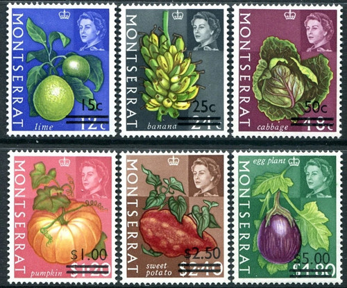 Montserrat 1968 fruit - ☀, &