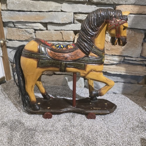 Vtg hand carved wooden - hand,