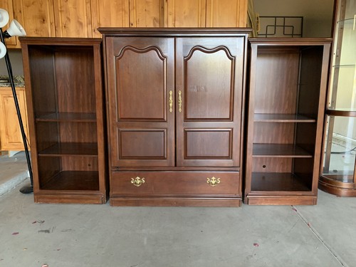 Three piece wooden - three,