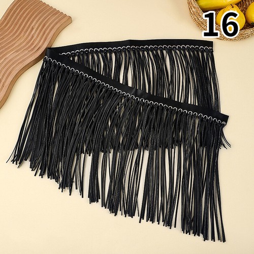 Double sided leather tassel - pu,