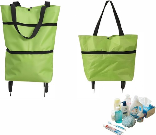 Foldable shopping cart - 2-in-1,