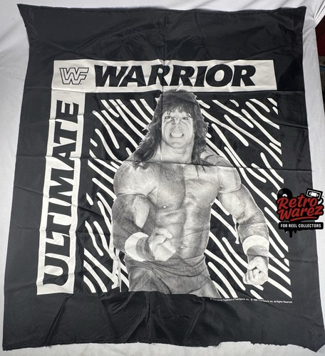 Wwf ultimate warrior banner - wwf,