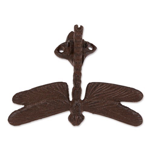 Dragonfly cast iron door - dragonfly,