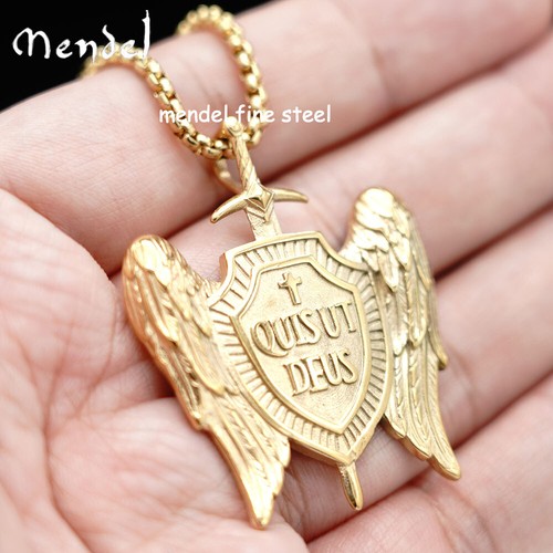 Mendel gold plated mens cross - plated,