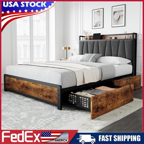 Full queen size bed - size, with