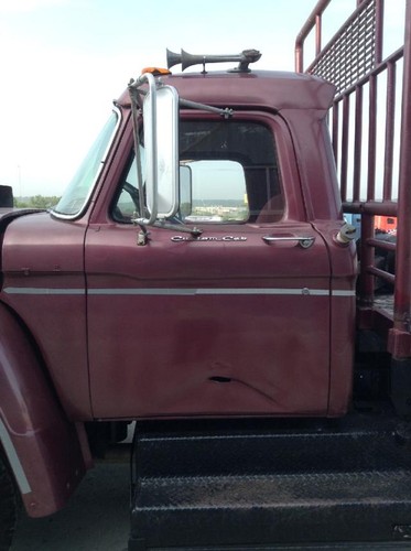 Ford f800 purple left driver - f800,