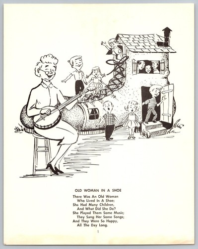 Vintage old woman - woman, shoe