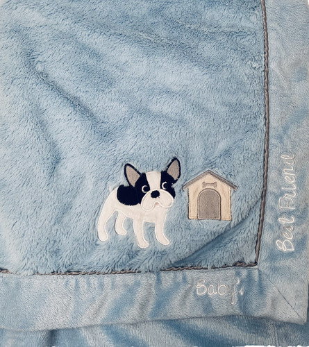 Koala baby blue crib blanket - koala,