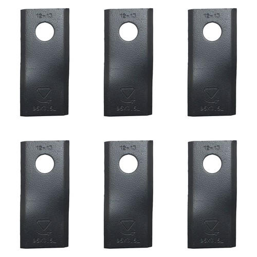 Disk mower blade pack for - mower, 6