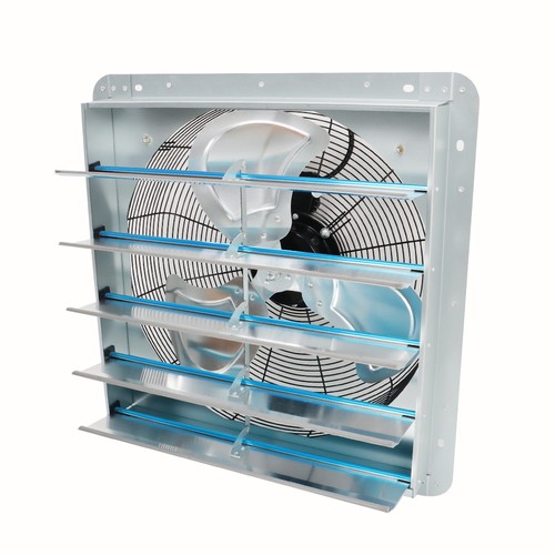 Shutter exhaust fan - exhaust,