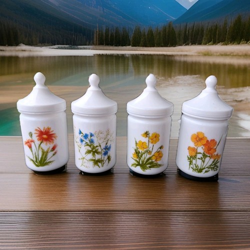 Lot france floral - floral, milk