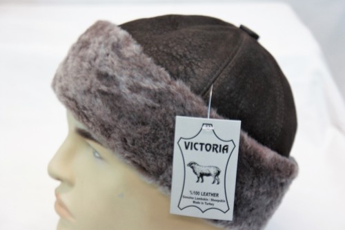 Black brown 100 sheepskin - black, &