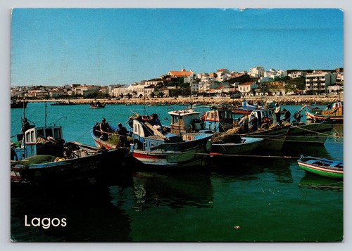 Vintage lagos portugal harbor - vintage,