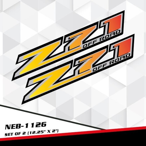Custom z71 off road decals - off,