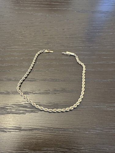 Yellow gold twist bracelet 14k - twist,
