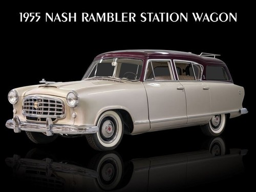 1955 nash rambler station - 1955,
