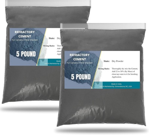 High temp refractory cement - high,